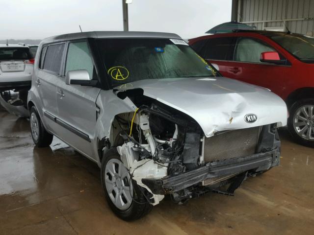 KNDJT2A55D7768491 - 2013 KIA SOUL SILVER photo 1