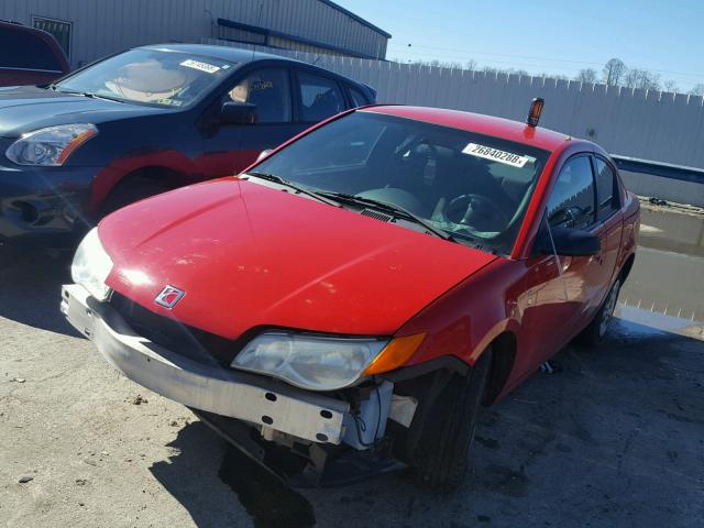 1G8AN12FX5Z109284 - 2005 SATURN ION LEVEL წითელი ფოტო 2