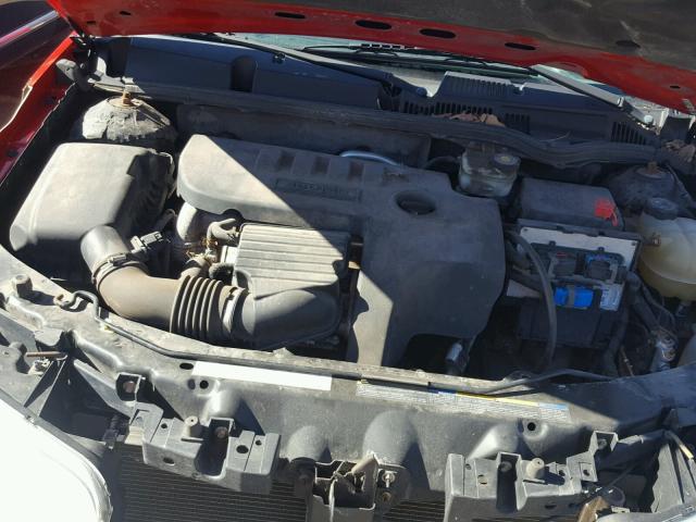 1G8AN12FX5Z109284 - 2005 SATURN ION LEVEL წითელი ფოტო 7