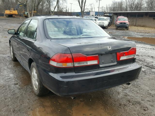 1HGCG16562A008605 - 2002 HONDA ACCORD EX BLACK photo 3