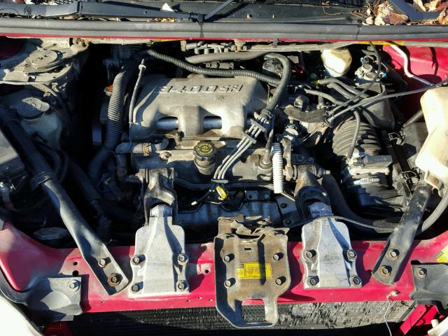 1GMDX03E5WD242686 - 1998 PONTIAC TRANS SPOR RED photo 7