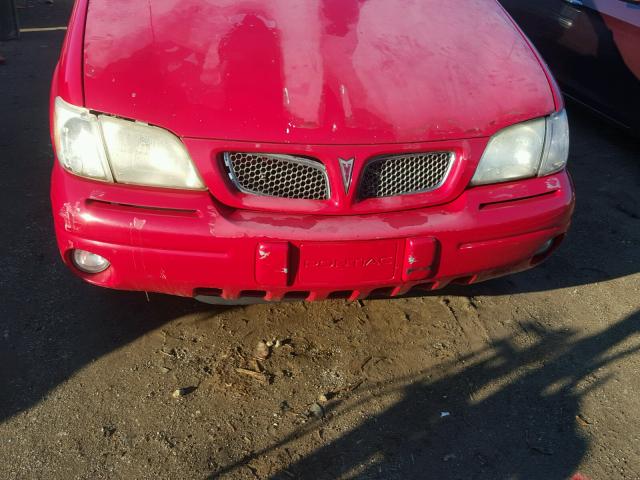 1GMDX03E5WD242686 - 1998 PONTIAC TRANS SPOR RED photo 9