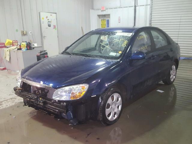 KNAFE122475452298 - 2007 KIA SPECTRA EX BLUE photo 2