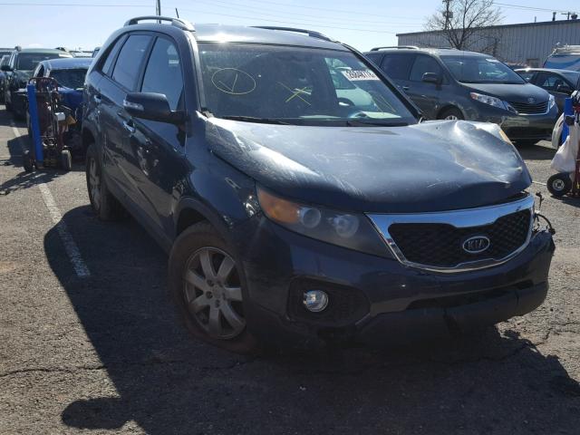 5XYKT4A13BG085668 - 2011 KIA SORENTO BA GREEN photo 1