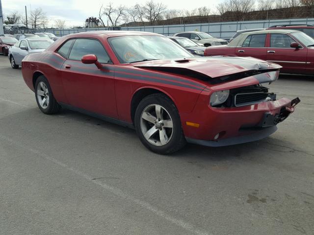 2B3LJ44V19H522797 - 2009 DODGE CHALLENGER MAROON photo 1