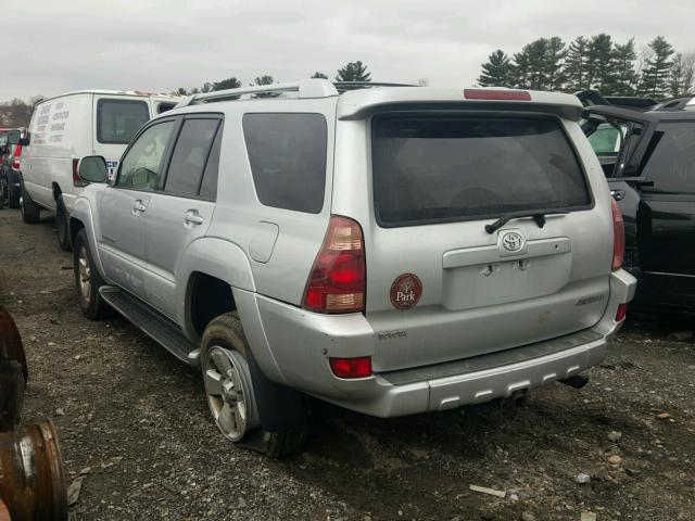 JTEBT17RX38005248 - 2003 TOYOTA 4RUNNER LI SILVER photo 3