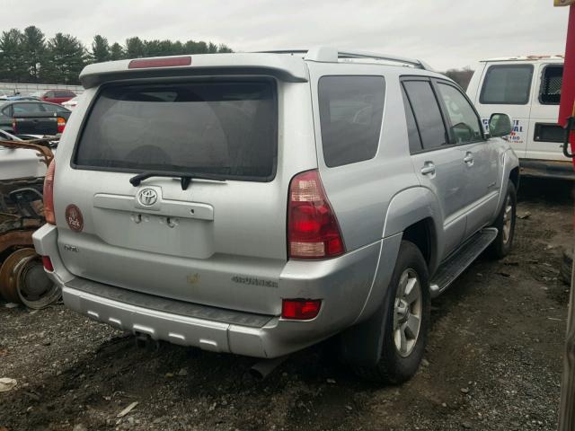 JTEBT17RX38005248 - 2003 TOYOTA 4RUNNER LI SILVER photo 4