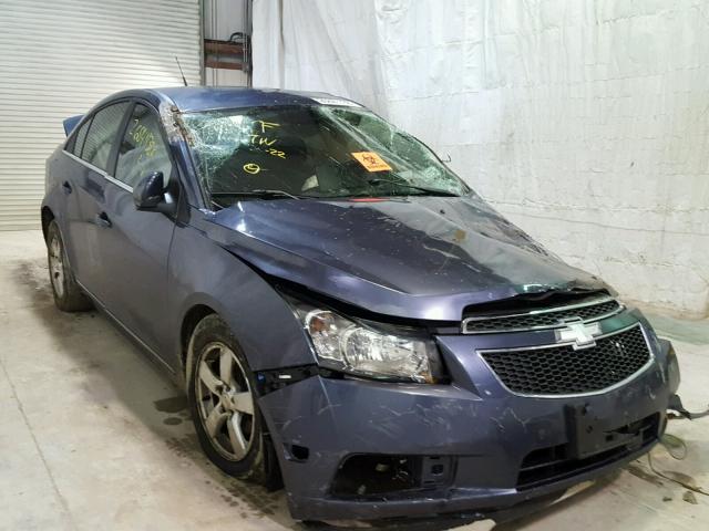 1G1PC5SB2D7166673 - 2013 CHEVROLET CRUZE LT BLUE photo 1