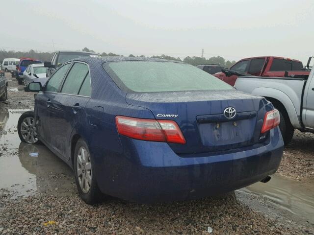 4T1BE46K77U071723 - 2007 TOYOTA CAMRY NEW BLUE photo 3