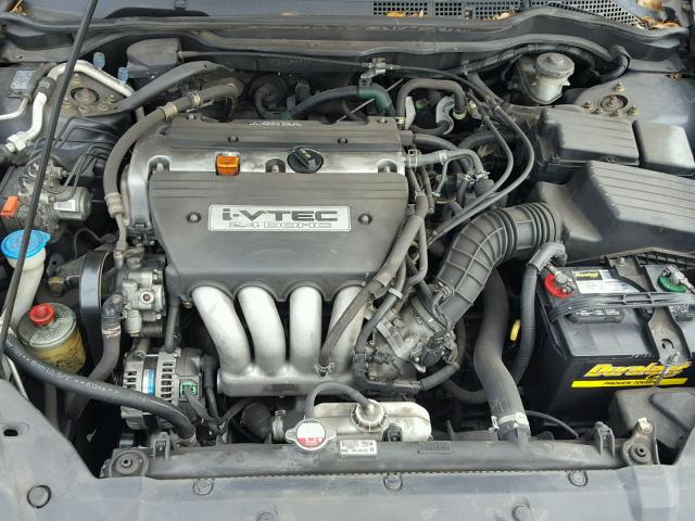 1HGCM56303A018580 - 2003 HONDA ACCORD LX GRAY photo 7