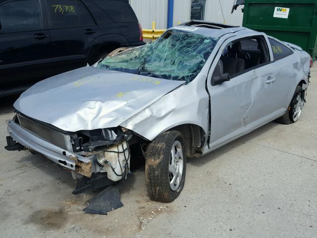 1G2AL18F787287502 - 2008 PONTIAC G5 SILVER photo 2