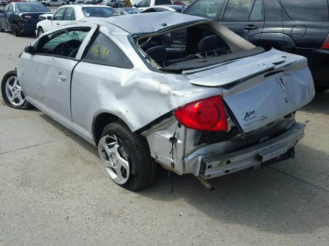 1G2AL18F787287502 - 2008 PONTIAC G5 SILVER photo 3