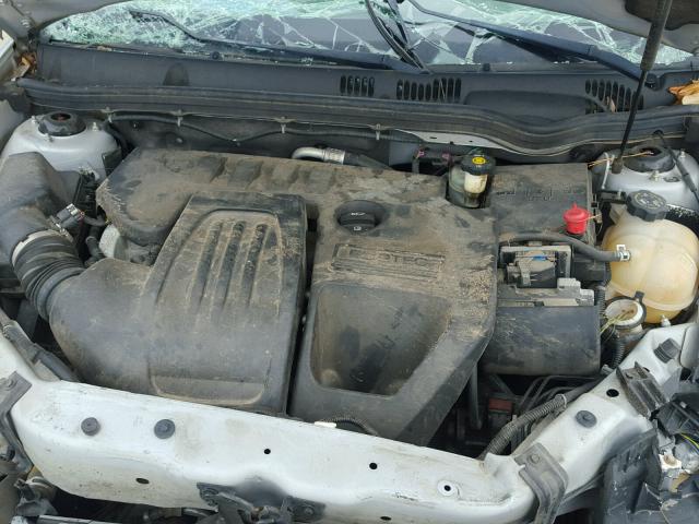 1G2AL18F787287502 - 2008 PONTIAC G5 SILVER photo 7