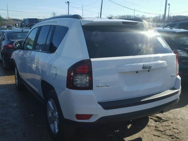 1C4NJDEB1GD617057 - 2016 JEEP COMPASS LA WHITE photo 3