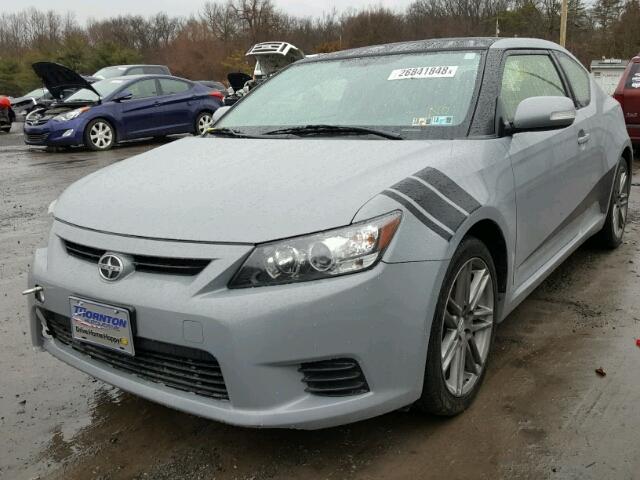 JTKJF5C75D3065156 - 2013 TOYOTA SCION TC 灰色 照片 2