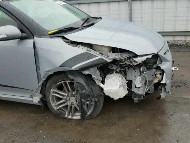 JTKJF5C75D3065156 - 2013 TOYOTA SCION TC 灰色 照片 9