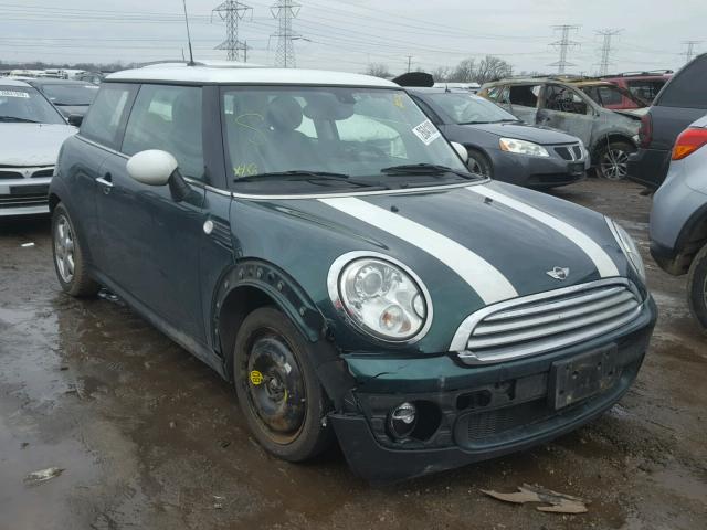 WMWMF33568TT66240 - 2008 MINI COOPER GREEN photo 1