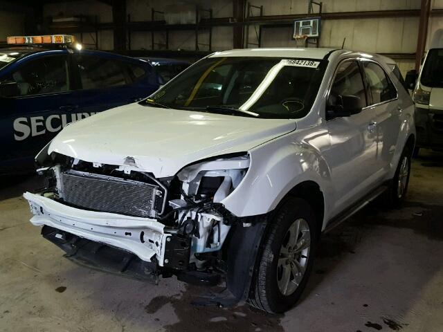 2GNALBEK6H1531583 - 2017 CHEVROLET EQUINOX LS WHITE photo 2