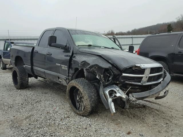 1D7KS28C26J214865 - 2006 DODGE RAM 2500 S BLACK photo 1
