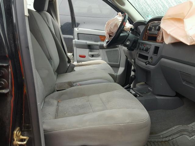 1D7KS28C26J214865 - 2006 DODGE RAM 2500 S BLACK photo 5