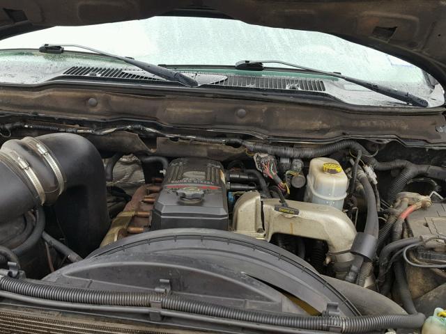 1D7KS28C26J214865 - 2006 DODGE RAM 2500 S BLACK photo 7