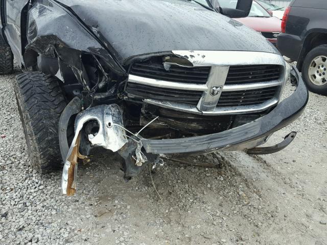 1D7KS28C26J214865 - 2006 DODGE RAM 2500 S BLACK photo 9