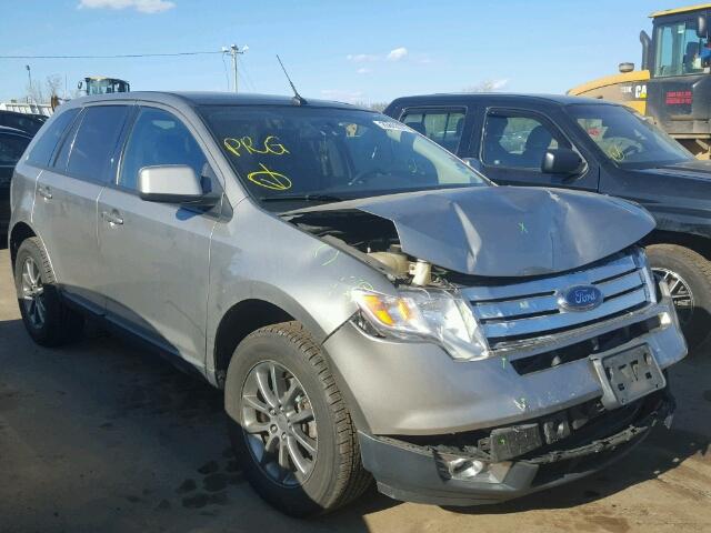 2FMDK48CX8BB25126 - 2008 FORD EDGE SEL A SILVER photo 1