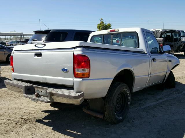 1FTCR10A7STA48503 - 1995 FORD RANGER SILVER photo 4