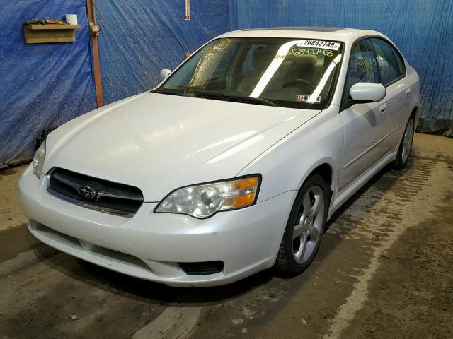 4S3BL616877212409 - 2007 SUBARU LEGACY 2.5 WHITE photo 2