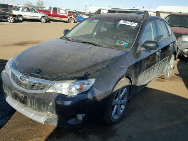 JF1GH63679H801457 - 2009 SUBARU IMPREZA OU BLACK photo 2