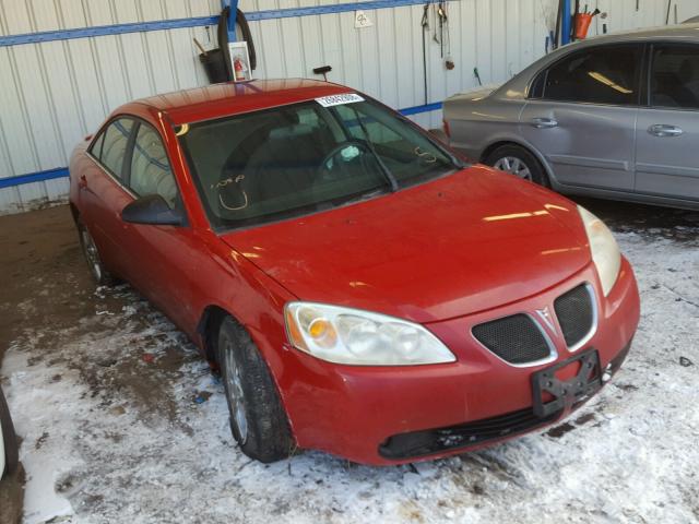 1G2ZG558564128562 - 2006 PONTIAC G6 SE1 RED photo 1