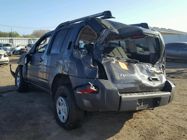 5N1AN08UX7C546709 - 2007 NISSAN XTERRA OFF GRAY photo 3