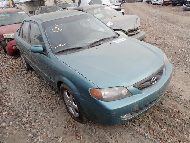 JM1BJ225210451829 - 2001 MAZDA PROTEGE LX TEAL photo 1