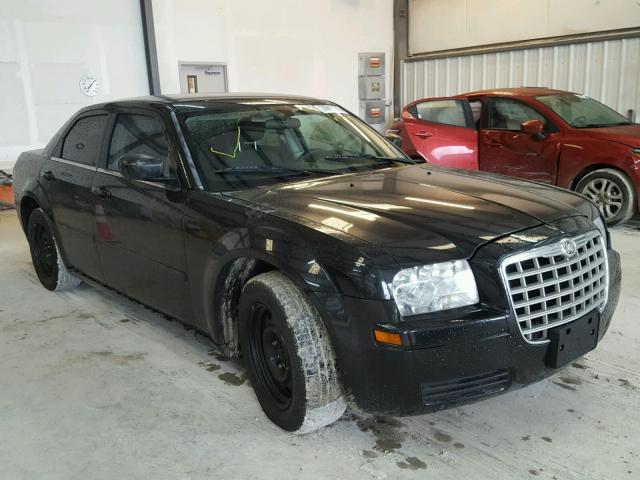 2C3JA43R05H613164 - 2005 CHRYSLER 300 BLACK photo 1