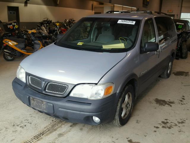 1GMDX03E9YD239650 - 2000 PONTIAC MONTANA GRAY photo 2