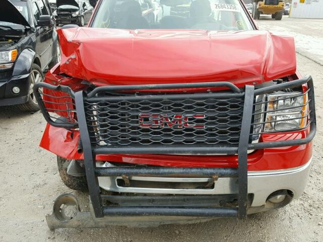 1GTHK24K27E513994 - 2007 GMC SIERRA K25 RED photo 7