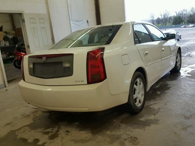 1G6DM57N430146624 - 2003 CADILLAC CTS WHITE photo 4