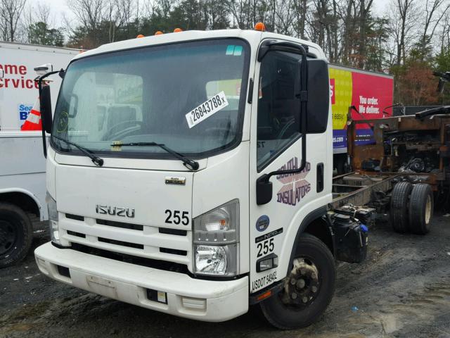 JALC4W161F7004855 - 2015 ISUZU NPR HD WHITE photo 2