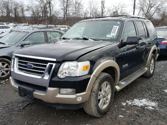 1FMEU74E86UA32118 - 2006 FORD EXPLORER E BLACK photo 2