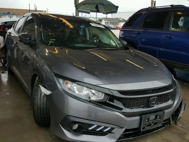 19XFC2F71HE044853 - 2017 HONDA CIVIC EX GRAY photo 1