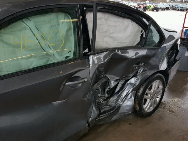 3VW2K7AJ9FM230870 - 2015 VOLKSWAGEN JETTA BASE 灰色 照片 9