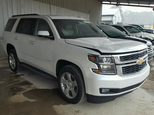 1GNSCBKC1HR364025 - 2017 CHEVROLET TAHOE C150 WHITE photo 1