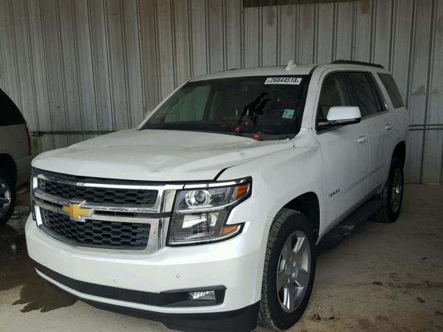 1GNSCBKC1HR364025 - 2017 CHEVROLET TAHOE C150 WHITE photo 2