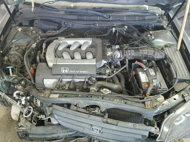 1HGCG2252XA005218 - 1999 HONDA ACCORD EX GREEN photo 7