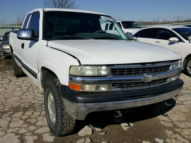 2GCEK19V821429172 - 2002 CHEVROLET SILVERADO WHITE photo 1