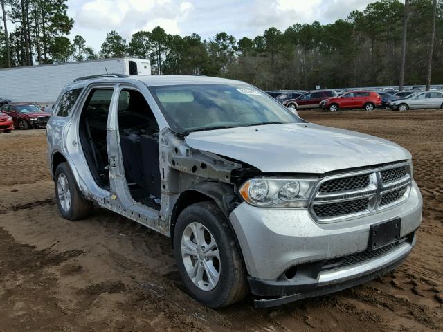 1C4RDHDG7DC597895 - 2013 DODGE DURANGO CR SILVER photo 1