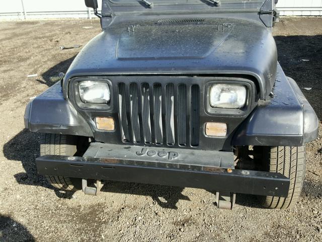 2BCCV81J2JB509755 - 1988 JEEP WRANGLER BLACK photo 9