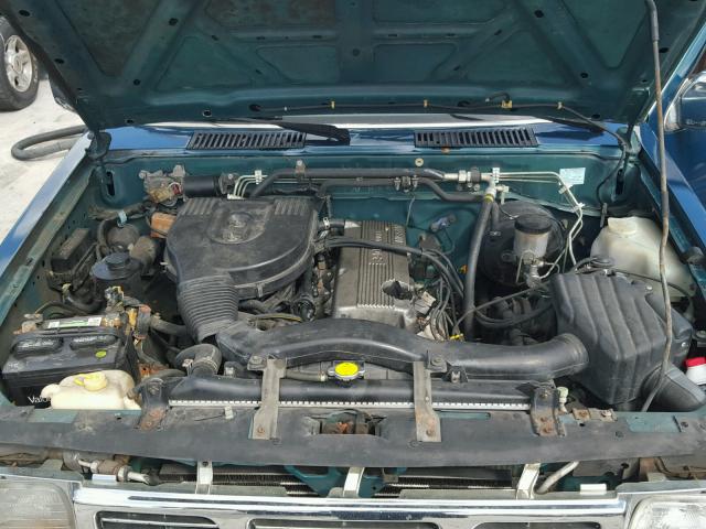 1N6SD11S1SC375011 - 1995 NISSAN TRUCK E/XE GREEN photo 7