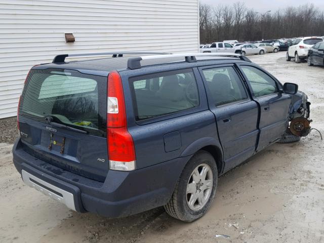 YV4SZ592161227343 - 2006 VOLVO XC70 BLUE photo 4