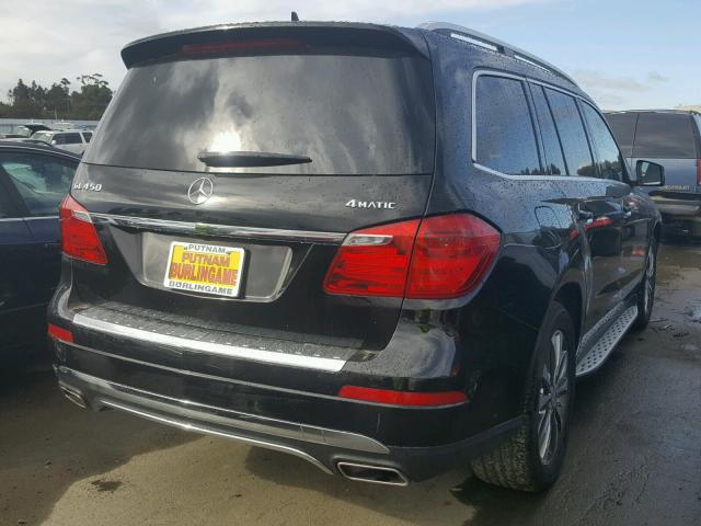 4JGDF6EE1GA648583 - 2016 MERCEDES-BENZ GL 450 4MA BLACK photo 4